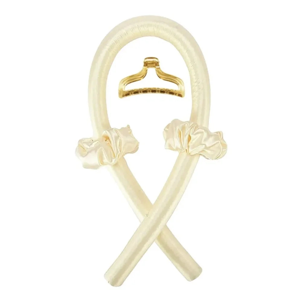 Heatless Curling Rod Headband Soft Hair Curler with Sleeping Bonnet No Heat Hair Rollers Satin Curls Lazy Curlers Styling Tools