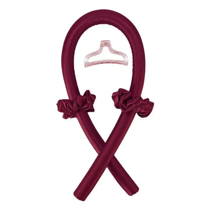 Heatless Curling Rod Headband Soft Hair Curler with Sleeping Bonnet No Heat Hair Rollers Satin Curls Lazy Curlers Styling Tools