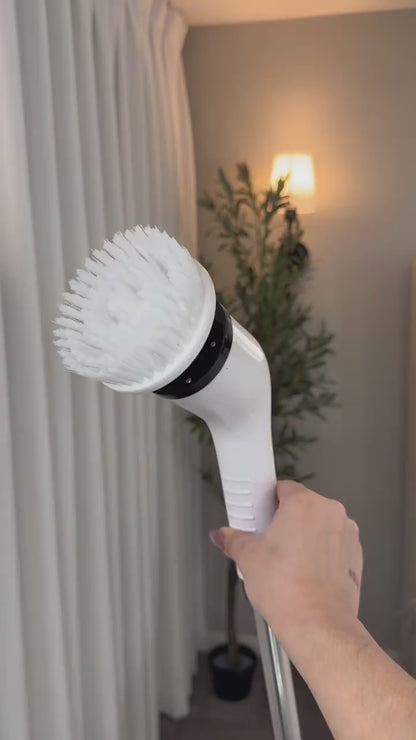Cepillo Eléctrico de Limpieza 8 en 1 con Mango Extensible